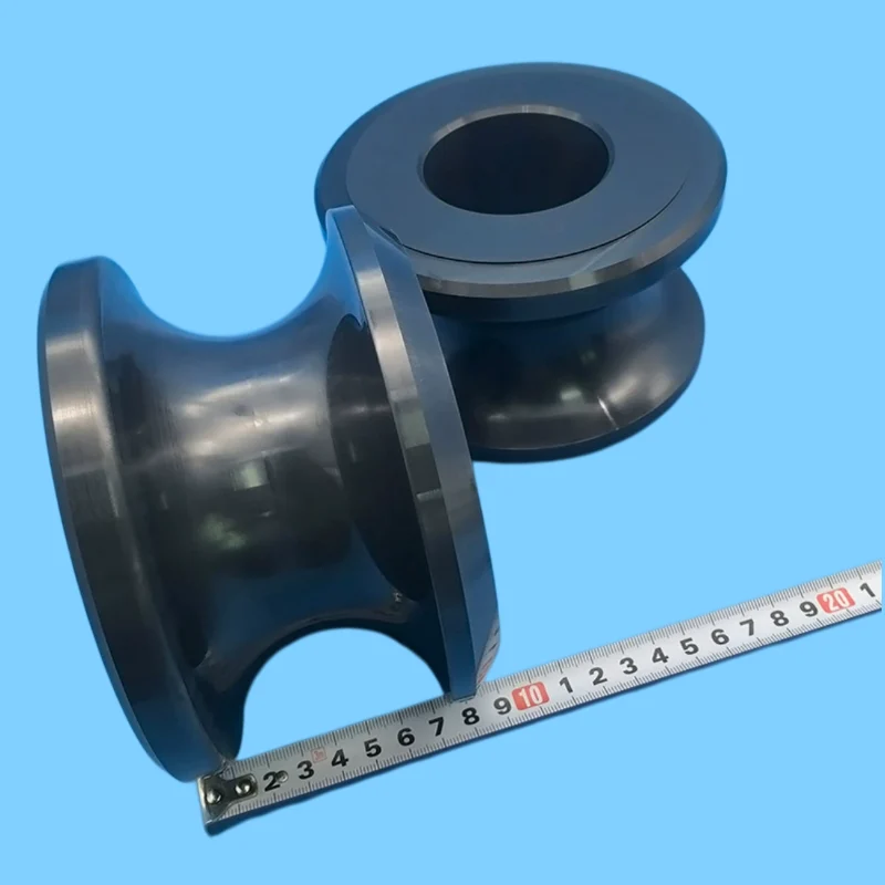 High-temperature resistant ceramic roller, wear-resistant insulating ceramic guide wheel, high-strength pressure-resistant silicon nitride roller
