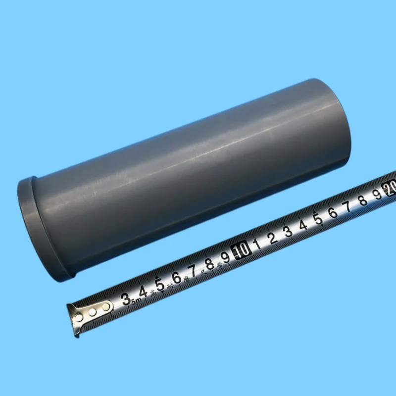 Silicon nitride ceramic tube, high-temperature thermal conductive and heating ceramic lining tube, insulating industrial ceramic protective tube, silicon nitride sleeve