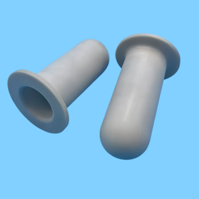 Ceramic processing and customization of high-temperature resistant and thermally conductive aluminum nitride ceramic insulating sleeves for industrial ceramic tubes