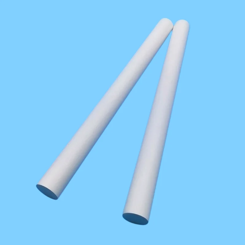 Microcrystalline machinable ceramic rod, microcrystalline glass ceramic plunger, white machinable ceramic processing manufacturer