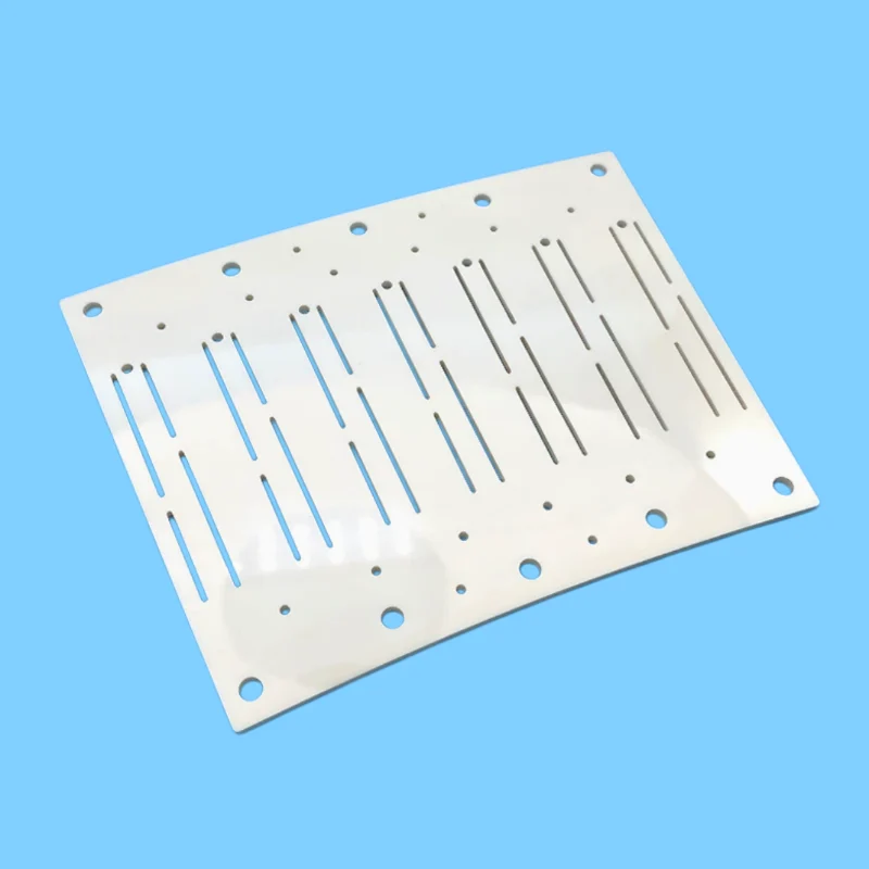 Customized insulation and heat dissipation ceramic chips for ceramic chip laser processing, high-temperature resistant alumina ceramic substrate