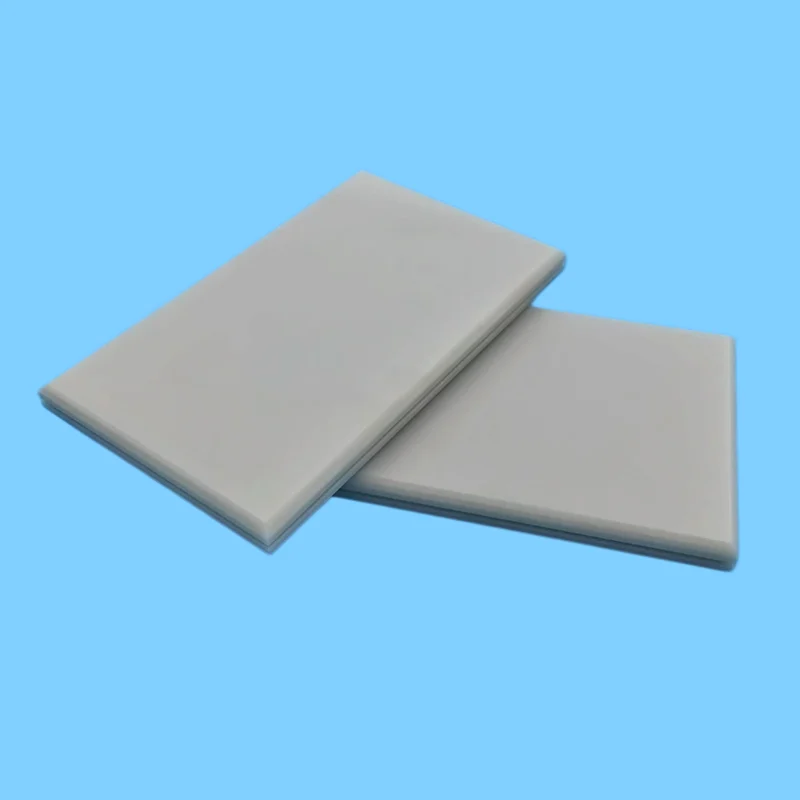 Customized aluminum nitride heat sink, insulated and thermally conductive ceramic block processing, high-temperature resistant aluminum nitride ceramic sheet customization