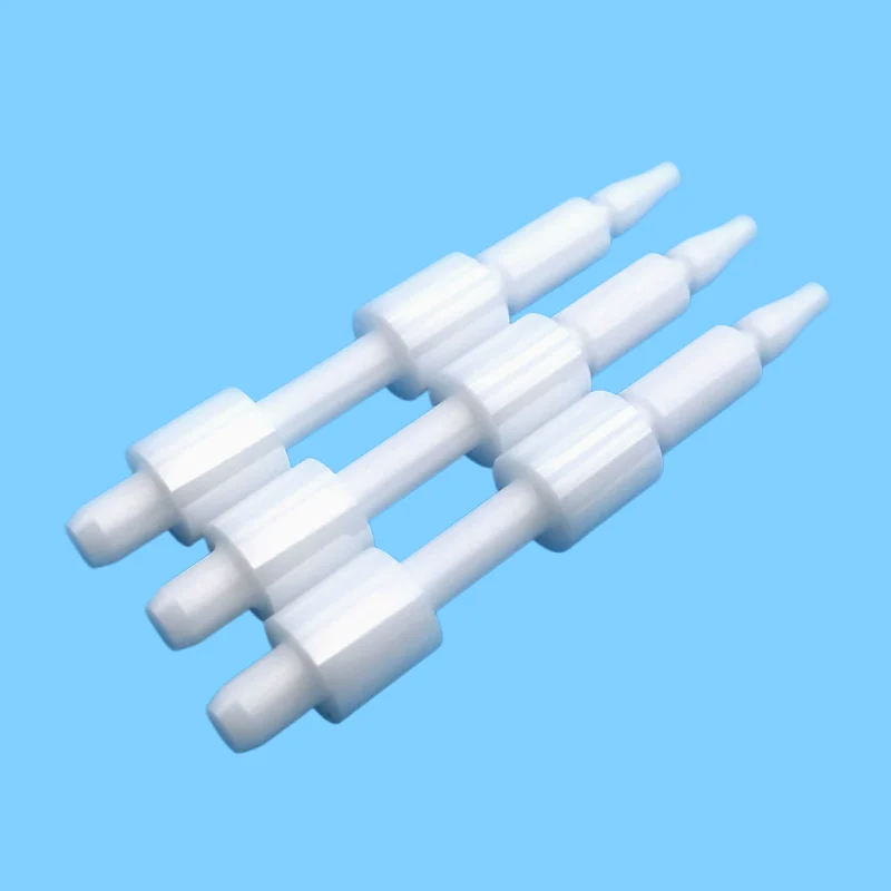 Customized hydraulic piston pump ceramic parts processing zirconia piston pump polishing ceramic shaft core precision ceramic rod
