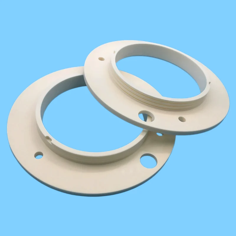 Aluminum oxide sealing ring, high-temperature resistant insulation, 99 ceramic gasket, semiconductor ceramic wear-resistant ceramic grinding ring