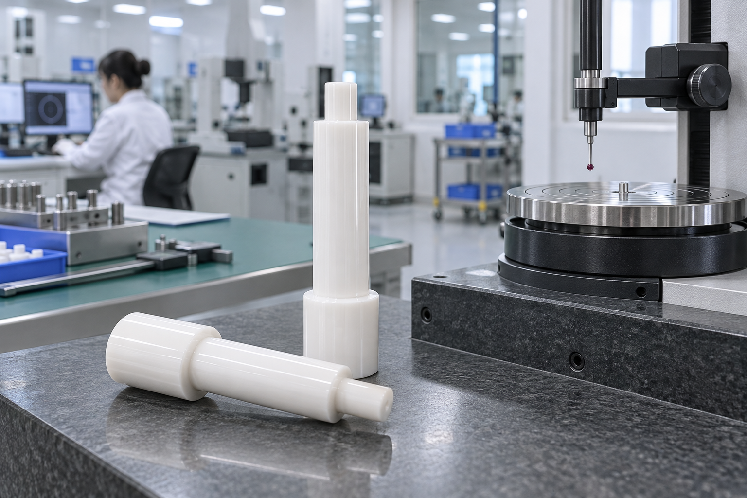 Zirconia Precision Ceramic Plunger