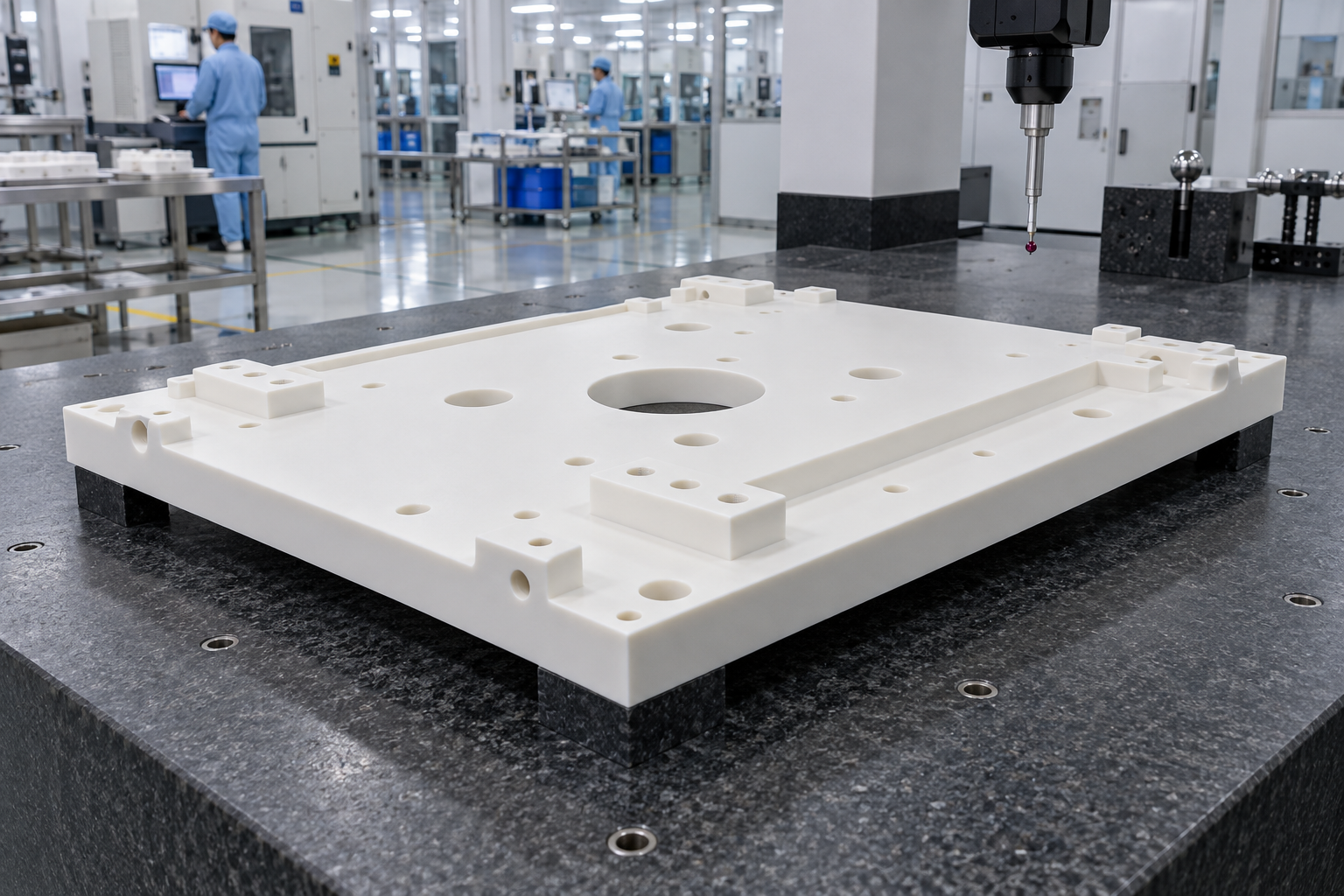 99.5% Alumina Ceramic Positioning Platform